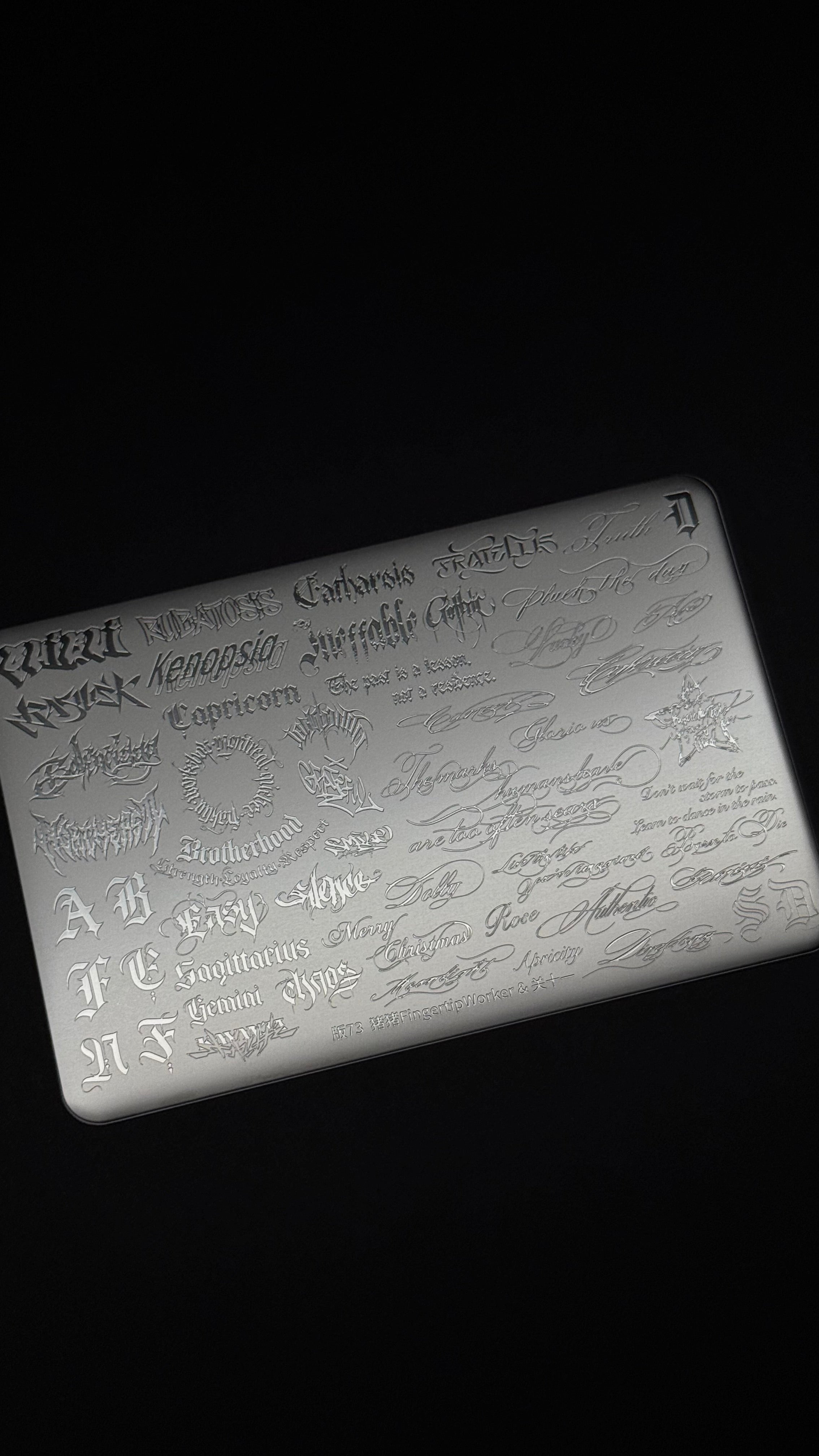 01 Stamping Plate